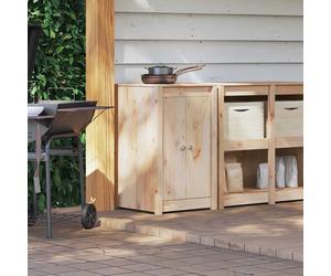 VidaXL Outdoor Kitchen Cabinet MEPPEL Natural Douglas 55 X 55 X 92 Cm