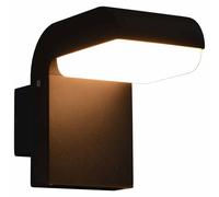 vidaXL Outdoor LED Wall Light Waterproof IP54 Cast Downwards with Opal PC Diffus
