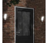 Outdoor LED Wall Lights 2pcs White Diecast Aluminium PC 7x4.5x23cm IP54 9W 3000K [EEK: A+++]