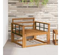 vidaXL Outdoor Middle Sofa Natural