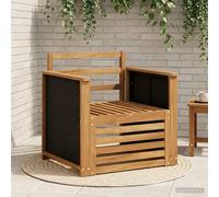 vidaXL Outdoor Middle Sofa Natural