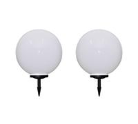 vidaXL Outdoor Pathway Lamps 2 pcs LED 50 cm with Ground Spike UK NEW