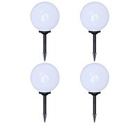 vidaXL Outdoor Pathway Lamps 4 pcs LED 30 cm with Ground Spike