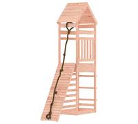 vidaXL Outdoor Playhouse, Garden Playhouse with Climbing Wall, Play Tower for Ag