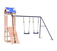 vidaXL Outdoor Playset Garden Playhouse Kids Playground Solid Wood Douglas