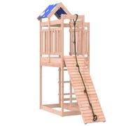 vidaXL Outdoor Playset Garden Playhouse Kids Playground Solid Wood Douglas