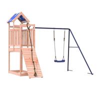 vidaXL Outdoor Playset Garden Playhouse Kids Playground Solid Wood Douglas