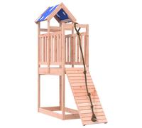 vidaXL Outdoor Playset Garden Playhouse Kids Playground Solid Wood Douglas