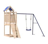 vidaXL Outdoor Playset Garden Playhouse Playground Equipment Solid Wood Pine
