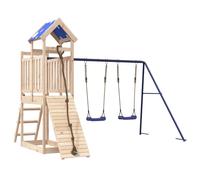 Outdoor Playset Solid Wood Pine