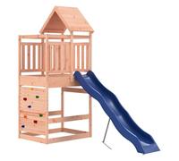 (solid douglas wood) vidaXL Outdoor Playset Playhouse Play Tower Playground Set Solid Wood Douglas