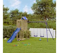 vidaXL Outdoor Playset Impregnated Wood Pine playset wooden playset