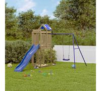 vidaXL Outdoor Playset Impregnated Wood Pine playset wooden playset