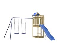 vidaXL Outdoor Playset Impregnated Wood Pine playset wooden playset