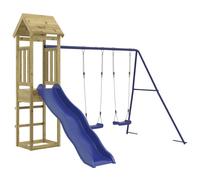 vidaXL Outdoor Playset Impregnated Wood Pine playset wooden playset