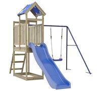 vidaXL Outdoor Playset Impregnated Wood Pine playset wooden playset