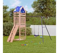 Outdoor Playset Garden Playhouse Kids Playground Solid Wood Douglas vidaXL