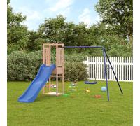 vidaXL Outdoor Playset Solid Wood Douglas, Brown