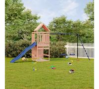 vidaXL Outdoor Playset Solid Wood Douglas, Brown