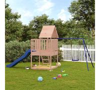vidaXL Outdoor Playset Solid Wood Douglas, Brown