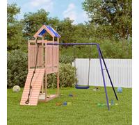 vidaXL Outdoor Playset Garden Playhouse Kids Playground Solid Wood Douglas