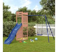 (solid douglas wood) vidaXL Outdoor Playset Garden Playhouse Play Tower Set Impregnated Wood Pine