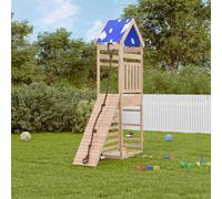 Outdoor Playset Garden Playhouse Playground Equipment Solid Wood Pine vidaXL
