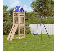 vidaXL Outdoor Playset Solid Wood Pine