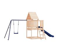 vidaXL Outdoor Playset Solid Wood Pine, playset, wooden playset, playground set,