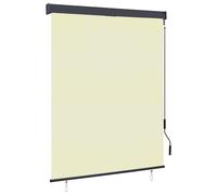 vidaXL Outdoor Roller Blind 140x250 cm Cream