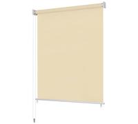 vidaXL Outdoor Roller Blind 180x140 cm Cream, Cream