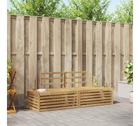 vidaXL Outdoor Sofa Set 3 Piece White 182.5 x 63 x 73 cm