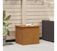 Outdoor Storage Box Black 100x50.5x50cm Cold-Rolled Steel Gas-Lift Weatherproof