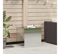 Outdoor Storage Box Steel Garden Solution Terrace Organizer Urban Style vidaXL