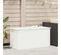 Outdoor Storage Box Steel Garden Solution Terrace Organizer Urban Style vidaXL