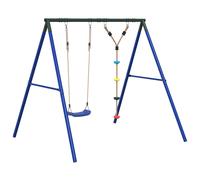 vidaXL Outdoor Swing Set with Swing and Disc Swing Play Swing Kids Swing Set
