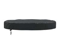 vidaXL Outdoor Table Cover, Garden Furniture Protector, Patio Cover, Waterproof, UV Protector, Round Patio Shield, Water Resistant Casing