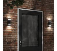 vidaXL Outdoor Wall Light Black Die-cast Aluminium UK