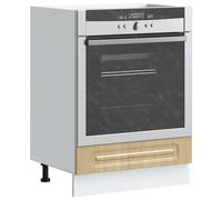 vidaXL Oven Cabinet Kalmar Sonoma Oak Engineered Wood