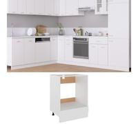 vidaXL Oven Cabinet Lyon White 60x46x81.5 cm Engineered Wood