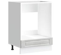 vidaXL Oven Cabinet Porto Concrete Grey Engineered Wood