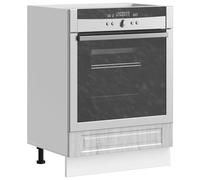 vidaXL Oven Cabinet Porto Grey Sonoma Engineered Wood