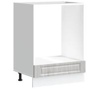 vidaXL Oven Cabinet Porto Grey Sonoma Engineered Wood
