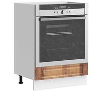 vidaXL Oven Cabinet Porto Old Wood Engineered Wood