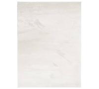 vidaXL OVIEDO Short Pile Rug - 240x340 cm - Beige Rectangular Area Rug, Teddy Texture, Low Maintenance Polyester, OEKO-TEX Certified