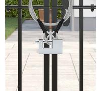 vidaXL Padlock 12 pcs Silver Steel