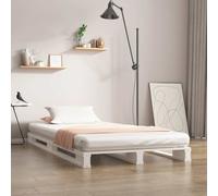 Solid Wood Pine Bed Frame Wooden Bed Base Bedstead Mattress Foundation vidaXL