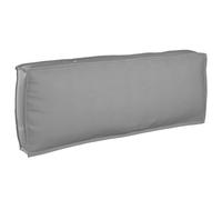 vidaXL Pallet Cushion for Backrest Grey 120 x 40 x 12 cm Oxford fabric
