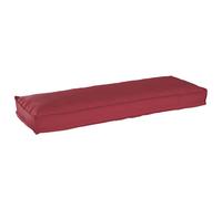 vidaXL Pallet Cushion for Bench Wine Red 120 x 40 x 8 cm Oxford fabric