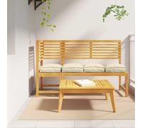 vidaXL Pallet Cushion for suitable for Seat 4 pcs Cream 40 x 40 x 8 cm